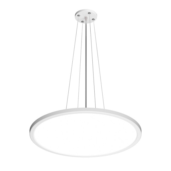 Подвесной светильник, люстра светодиодная Italux PND-72843-480R-36W-WH Manito Led 1x36W 2800K/4000K/6000K 4300Lm IP40 Белая