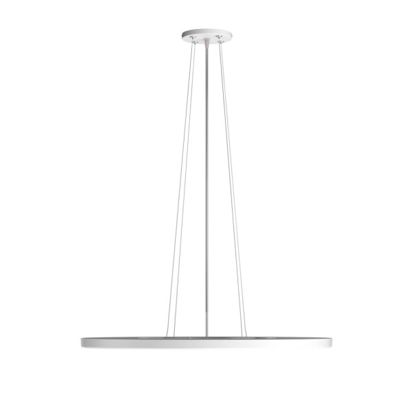 Подвесной светильник, люстра светодиодная Italux PND-72843-480R-36W-WH Manito Led 1x36W 2800K/4000K/6000K 4300Lm IP40 Белая - фото №2