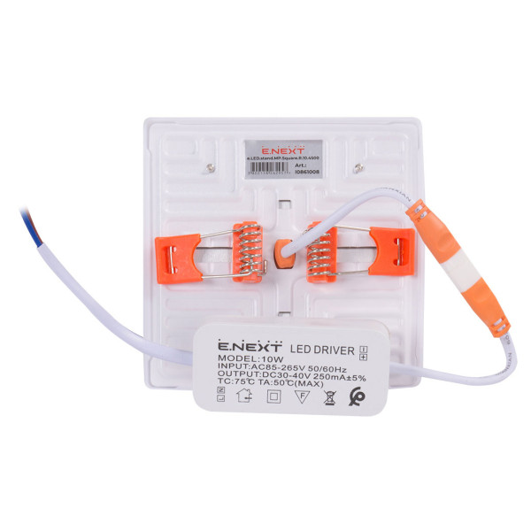 Встраиваемый светильник E.Next e.LED.stand.MP.Square.R.18.4500 квадратный 18Вт 4500К 1620Лм (l0861009) - фото №2