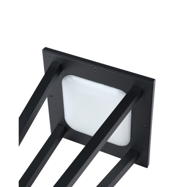 Вуличний світильник Italux OFL-22474-L-BK Bons LED 1x12W 3000K 590Lm IP54 чорний - фото №4