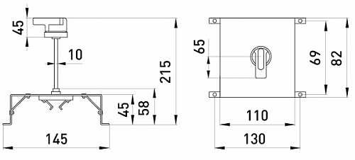 Поворотная рукоятка E.Next e.industrial.ukm.100.CS (i0060002) - фото №1