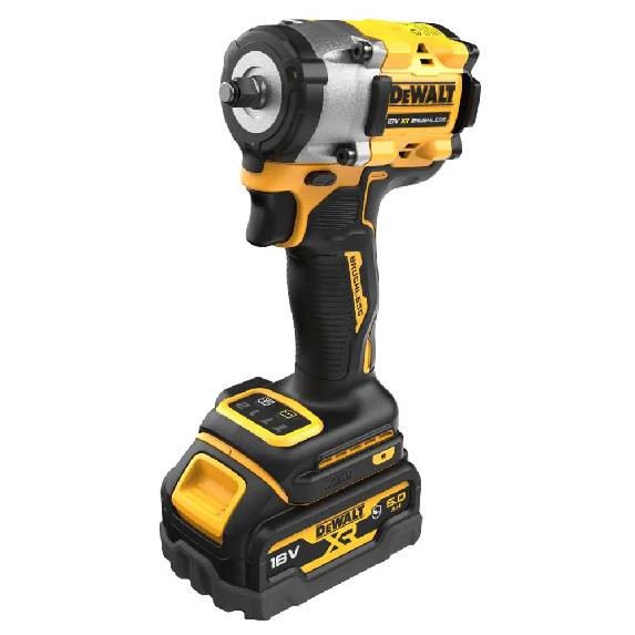 Ударний гайкокрут безщітковий DeWALT DCF923P2G XR Li-Ion 18В 610Нм 5Аг 2500об/хв 3550уд/хв серії «G» - фото №2