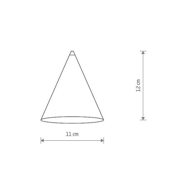 Плафон Nowodvorski Cameleon 11481 Zenith XS GU10 1x10W IP20 Светло-синий - фото №1