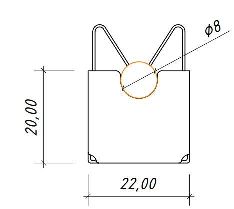 Держатель Leo Lightman Niro М6 Ni (302133) - фото №1