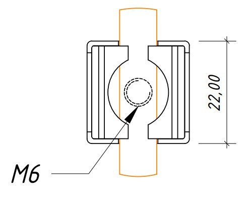 Держатель Leo Lightman Niro М6 Ni (302133) - фото №3