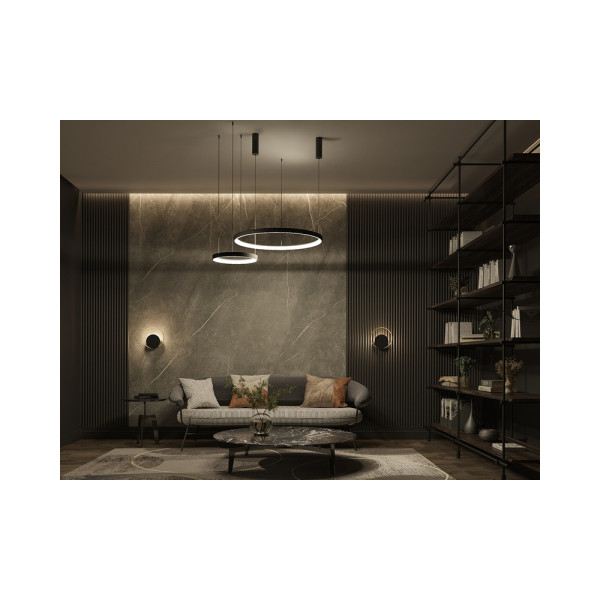 Подвесной светильник, люстра Mj-Light MJ11005 Ring LED 1x60W 4000K IP20 - фото №3