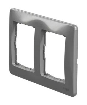 Рамка 2-местная Schneider Electric Sedna Design алюминий SDD313802 - фото №4