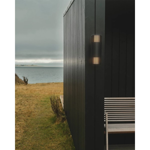 Вуличний світильник Nordlux 2418121203 Aludra E27 2x15W IP54 чорний - фото №1