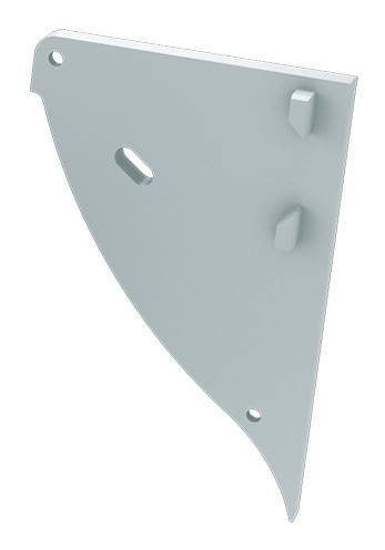 Заглушка Lumines для типу CONVA з отвором ліва білий - фото №1