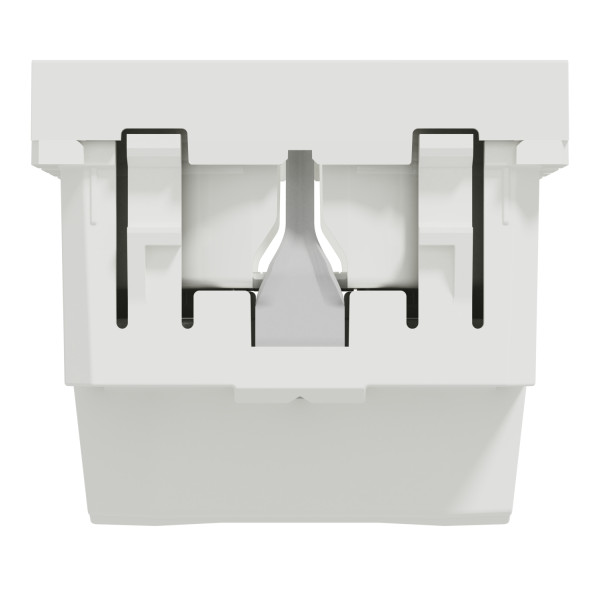 Розетка з заземленням Schneider Electric Unica New NU303618 зі шторками 16А гвинтовий зажим біла - фото №4