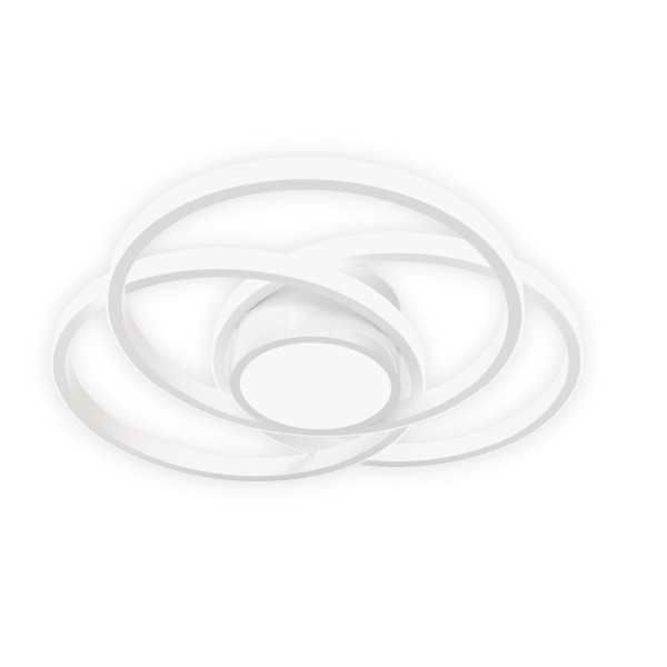 Світильник LED smart FORSAGE+пульт круг 100W 3000-5000K IP20 білий ( 220775 ) - фото №1