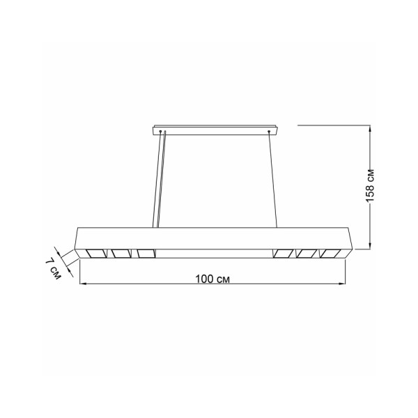 Підвісний світильник, люстра Imperium Light 2836158.05.01 MaxBoxter - фото №2