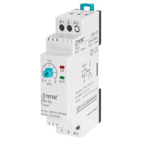 Реле контроля и задержки времени Tense ERV-03
