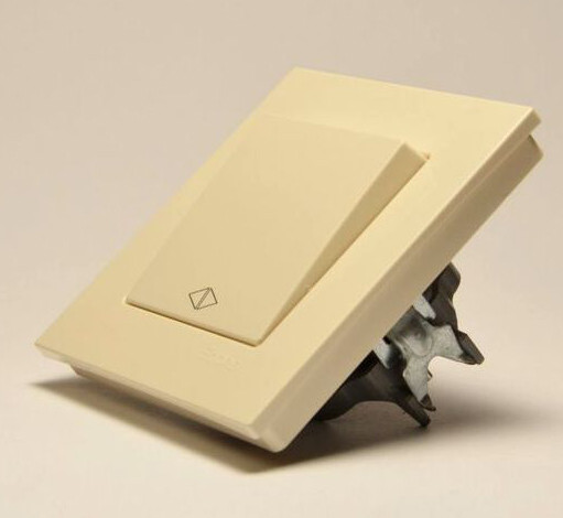 Перемикач перехресний Gunsan Eqona крем - фото №2