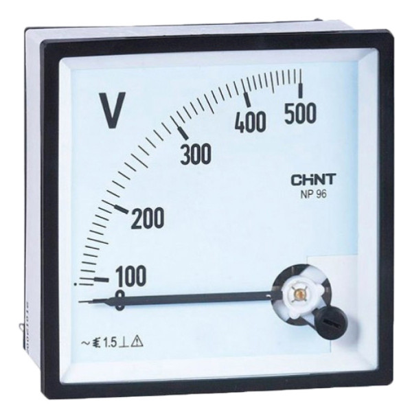 Вольтметр Chint NP96-V 500В 96х96мм (761676)