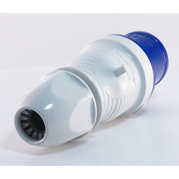 Силовий штекер на кабель WALTHER WL230306 (2P+E) 32А 230V IP44 - фото №3