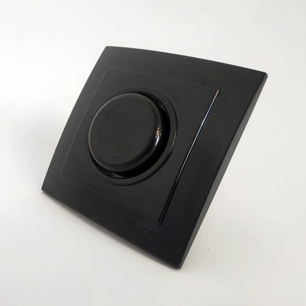 Світлорегулятор Nilson Touran чорний 1000W з підсвіткою (24221053)