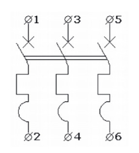 Автоматичний вимикач ECOHOME ECO FB/125 3p 80A - фото №7