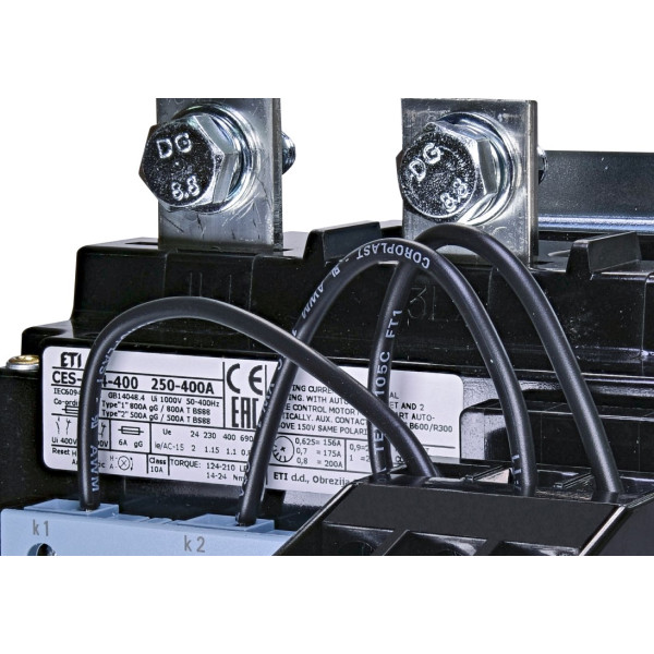 Тепловое реле ETI 004646612 CES-RT4-400 (CES 140…400) 250-400А - фото №1