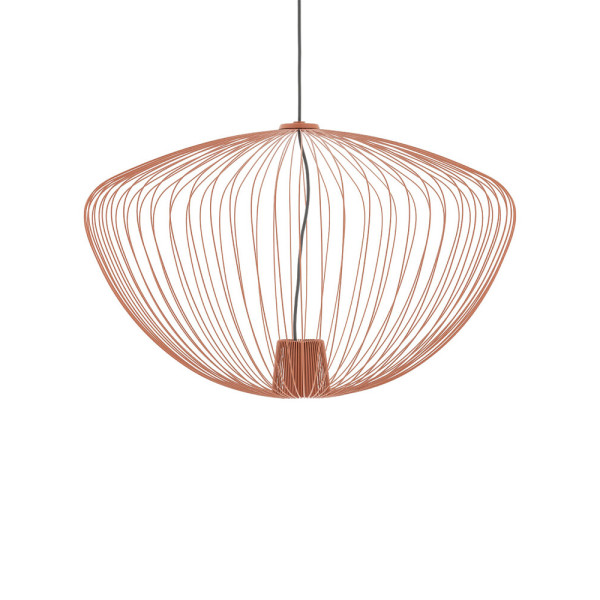 Подвесной светильник, люстра Nowodvorski 11494 Pumpkin L GU10 1x10W IP20 терракотовый - фото №4