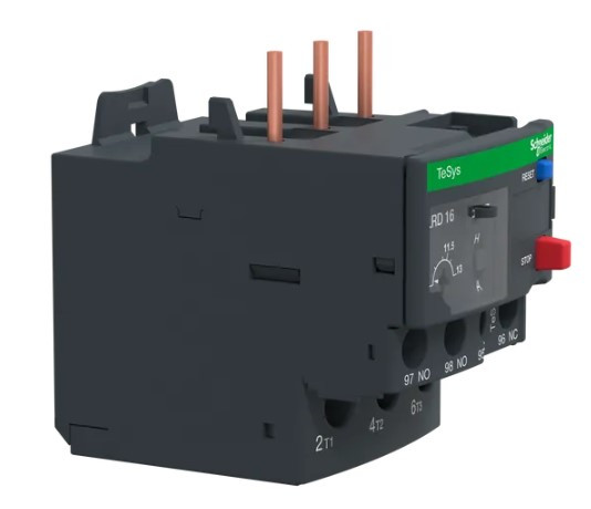 Тепловое реле Schneider Electric LRD16 9-13А - фото №1