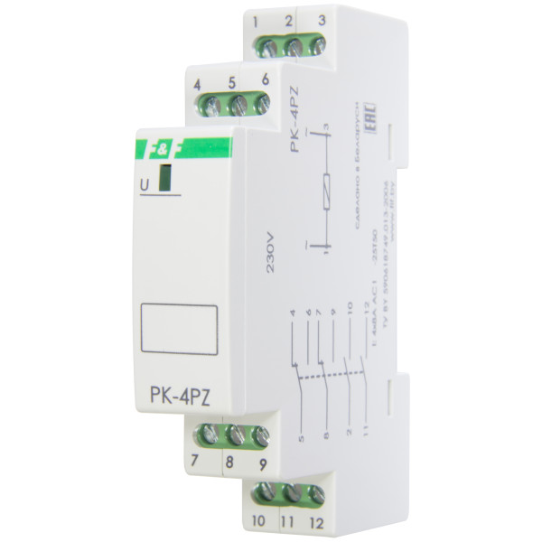 Допоміжне реле F&F PK-4PZ-230V