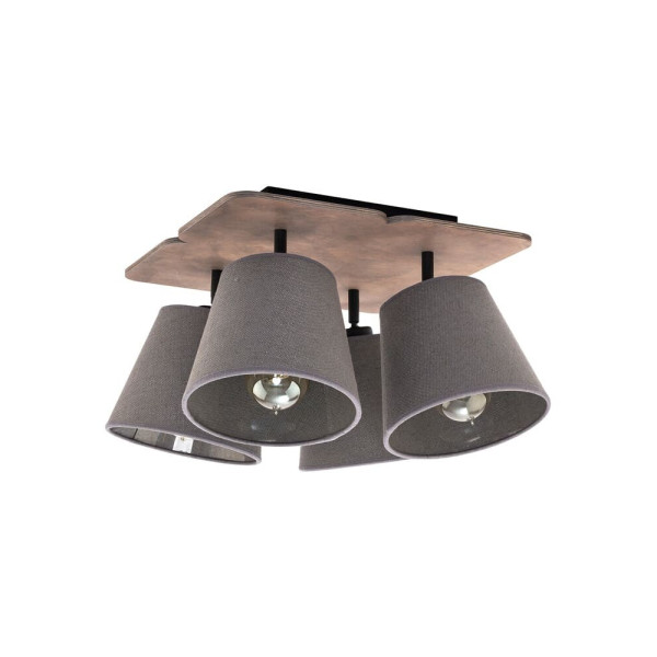 Люстра Nowodvorski 39716 Awinion E27 4x10W IP20 сіра