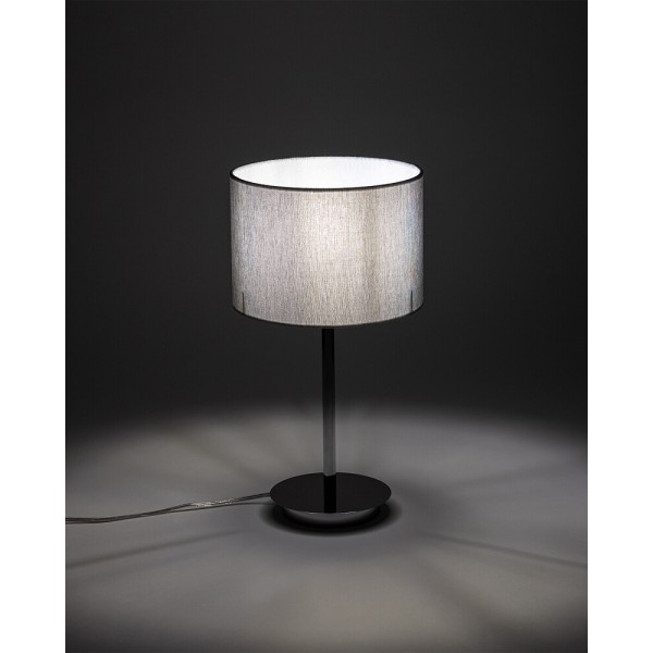 Настільна лампа Nowodvorski 11786 Hotel Mood E27 1x10W IP20 сіра - фото №1