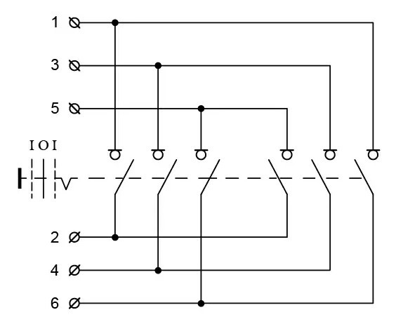 Рубильник Аско-Укрем QS5-63N A0100010008 1-0-1 на 63А - фото №4
