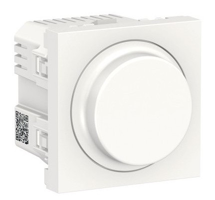 Универсальный поворотный светорегулятор Schneider Electric NU351418 для LED ламп (белый) - фото №1