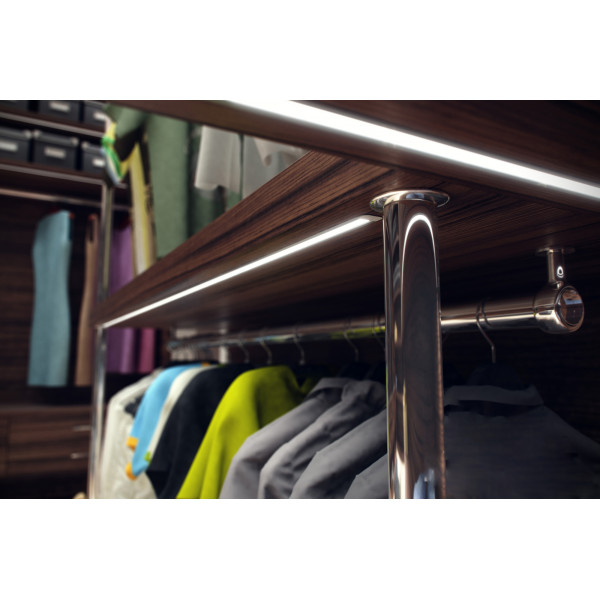 Профиль для светодиодной ленты Lumines Z черный - фото №1