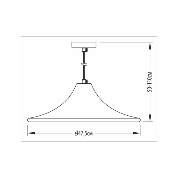Підвісний світильник, люстра Pikart 20872-1 Lo fringe - фото №3