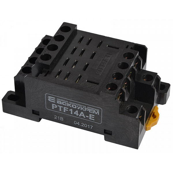 Роз'єм Аско-Укрем PTF14A-E під реле LY4 (A0090060003)