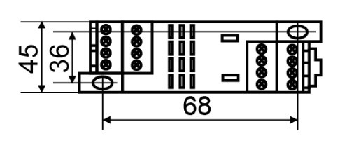 Роз'єм Аско-Укрем PTF14A-E під реле LY4 (A0090060003) - фото №1