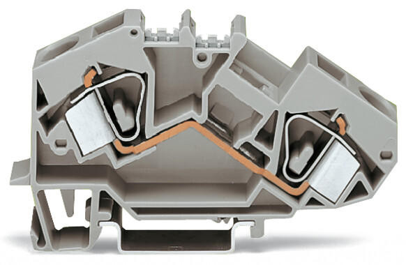 Клемма Wago 783-601 16мм² (серая)