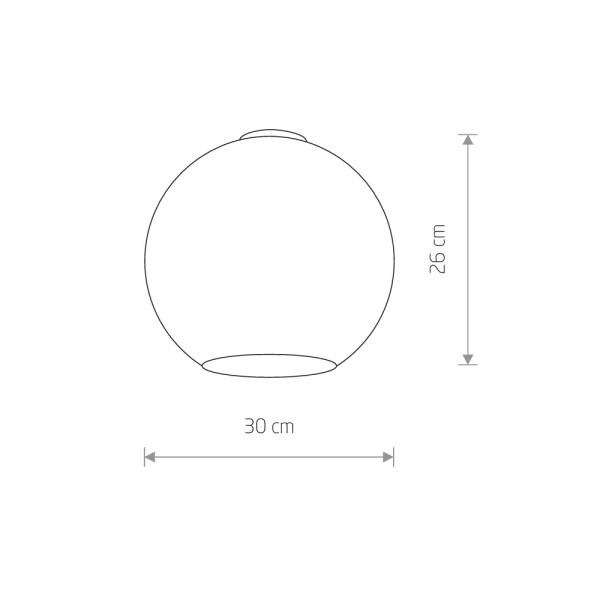 Плафон Nowodvorski Cameleon 12274 Monaco дымчатый - фото №1