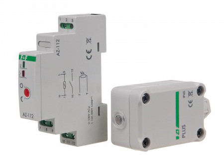 Сумеречное реле F&F AZ-112-PLUS 220В 16А - фото №3