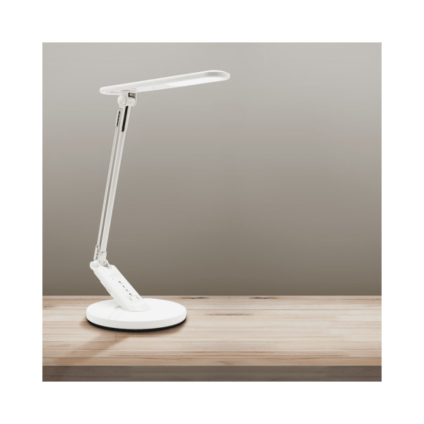 Настольная лампа Goldlux 324979 Optimum Led 1x7W IP20 Белая - фото №4