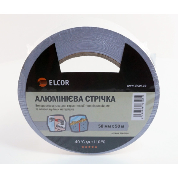 Алюминиевая лента Elcor 40206782 TEAL5050 50мм (50м) - фото №3