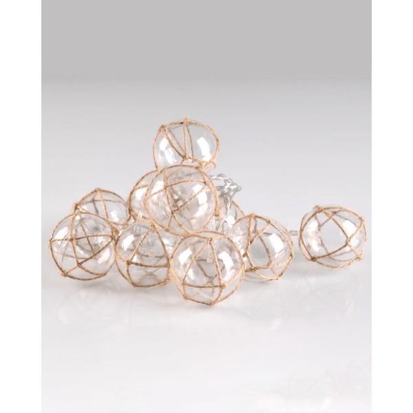 Гирлянда на батарейках Goldlux 312938 Ahne LED 2700K IP20 прозрачная - фото №1