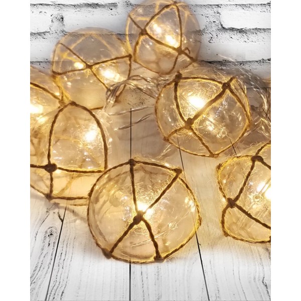 Гирлянда на батарейках Goldlux 312938 Ahne LED 2700K IP20 прозрачная - фото №4