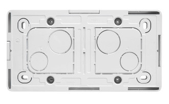 Двопостова коробка Legrand Celiane (080242) для накладного монтажу (білий) - фото №3