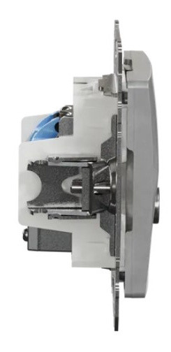 Кінцева TV-розетка Schneider Electric Sedna Design & Elements+ RJ45 кат. 6 UTP алюміній SDD113469T - фото №2