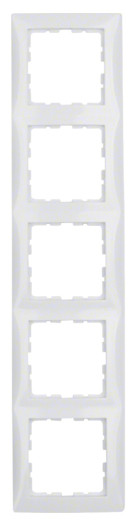 Рамка 5-місна полярна білизна Berker S.1