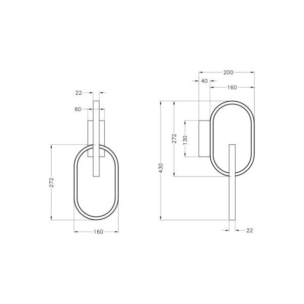 Бра, настенный светильник Zuma Line 5905316692985 Ravon LED 1x12W 3000K 600Lm IP20 разноцветный - фото №1