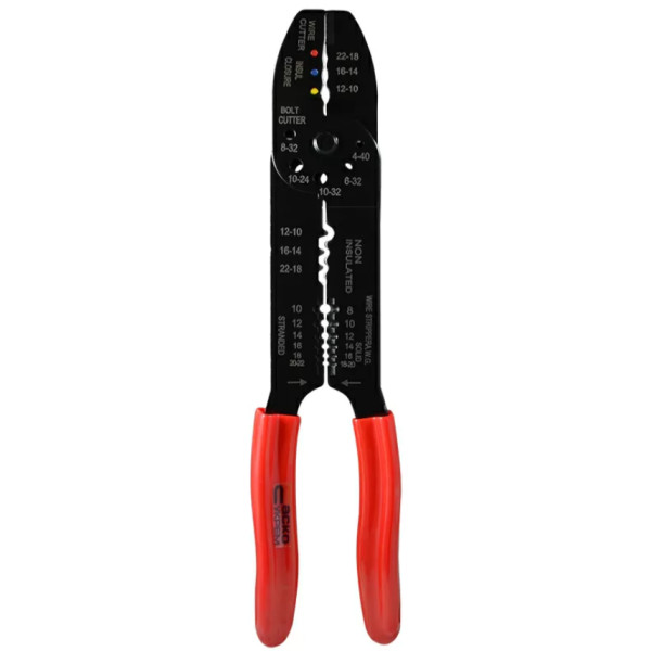 Інструмент для опресування наконечників та різання кабелю HS-313 - фото №1