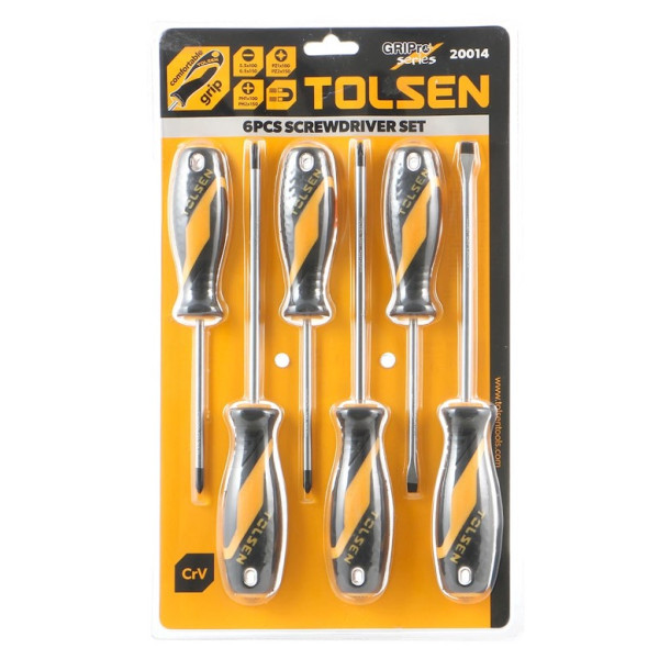 Набір викруток Tolsen (20014) (6шт) - фото №5