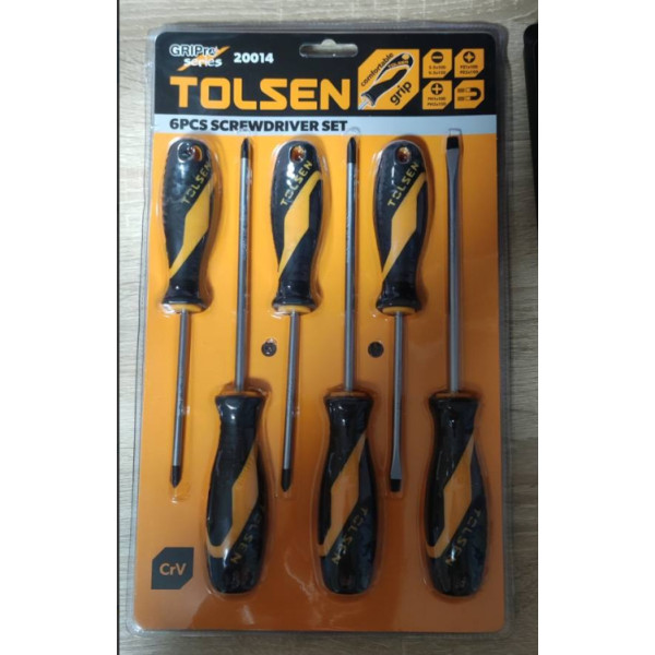 Набір викруток Tolsen (20014) (6шт) - фото №7
