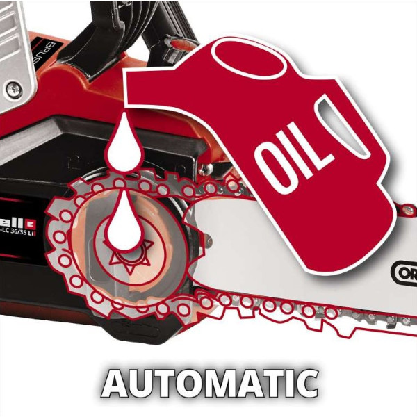 Ланцюгова пилка Einhell GE-LC 36/35 Li-Solo (4501780) - фото №4