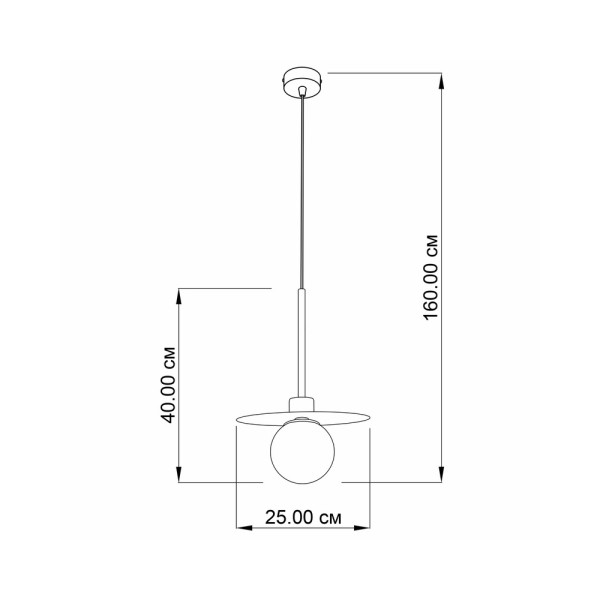 Підвісний світильник, люстра Imperium Light 383140.49.23 Quest E14 1x40W IP20 Мідний - фото №2